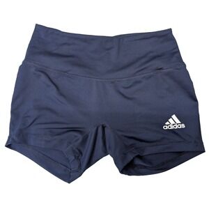 Adidas Climalite Athletic Shorts Women's Navy Blue Size S Volleyball Workout Gym